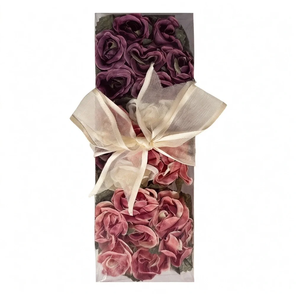 Miniature Terracotta Potted Rose Arrangements